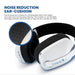 Armaggeddon Cosmic III Lite Quad Mode Wireless Gaming Headset Bluetooth 5.3, 2.4GHz USB-A USB-C, 40mm Drivers & Detachable Mic