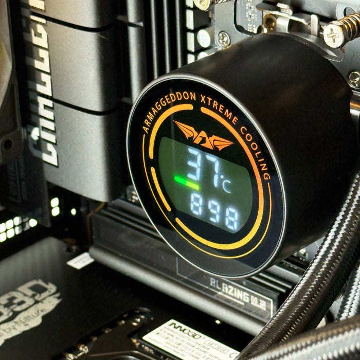 Aqua Hue RTX 5090 gaming PC alternate product view
