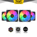 Armaggeddon ARGB Kit 5000 120mm PC cooling fan 4-pack