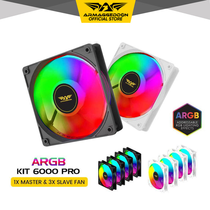 ARMAGGEDDON ARGB KIT 6000 (4 FANS)