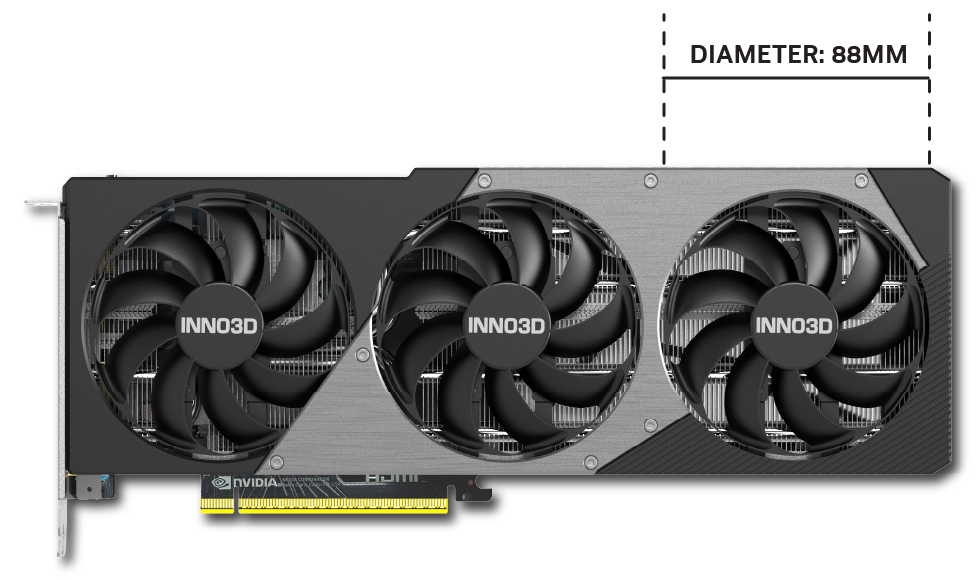 INNO3D GeForce RTX™ 5060 Ti 8GB X3 OC