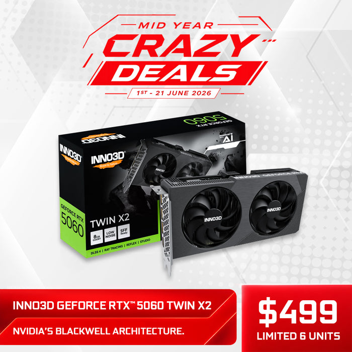 INNO3D GeForce RTX™ 5060 TWIN X2