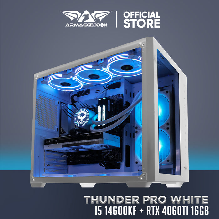 Thunder Pro White | I5 14600KF + RTX 4060TI 16GB