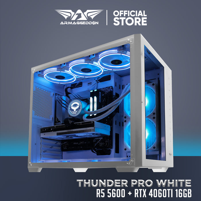Thunder Pro White | R5 5600 + RTX 4060TI 16GB