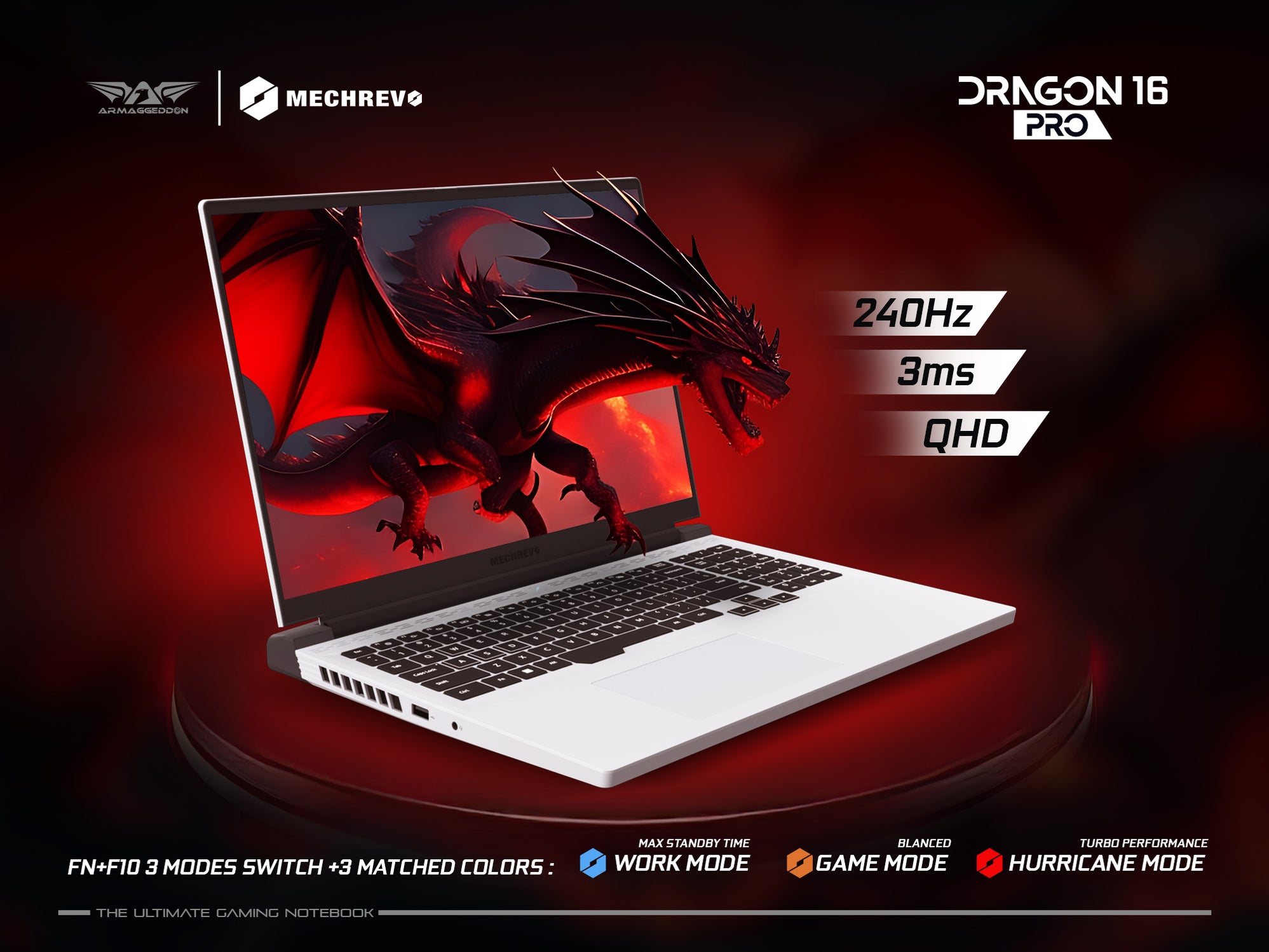Mechrevo Dragon 16 Pro | 7945HX - 4070 — ArmaggeddonPC