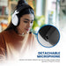 Armaggeddon Cosmic III Lite Quad Mode Wireless Gaming Headset Bluetooth 5.3, 2.4GHz USB-A USB-C, 40mm Drivers & Detachable Mic