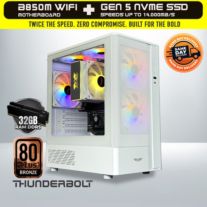 RYZEN 7 8700G | GEN.5 High Speed Home & Office PC (SAME DAY DELIVERY)