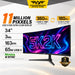 Armaggeddon PXP 34 UXD C 34" 5K2K 360Hz Curved Gaming Monitor