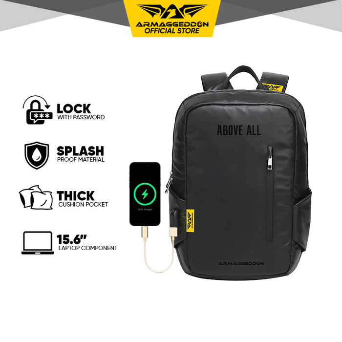 Armaggeddon Shield 5 Protective Gaming Laptop Bag Carry Case Cushioned Interior, Durable Exterior