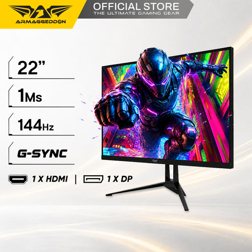 Armaggeddon PXP 22G 22" 144Hz Full HD Gaming Monitor