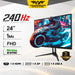 Armaggeddon PXP 24X 23.8" Full HD Fast VA Gaming Monitor 240Hz 1ms FreeSync & G-SYNC Compatible