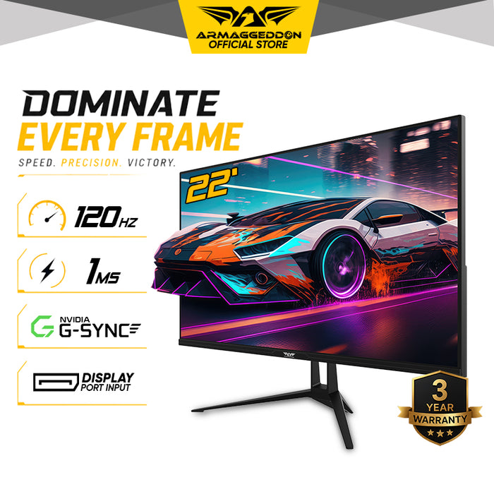 Armaggeddon PXP 24G 23.8-Inch IPS 165Hz Full HD Gaming Monitor