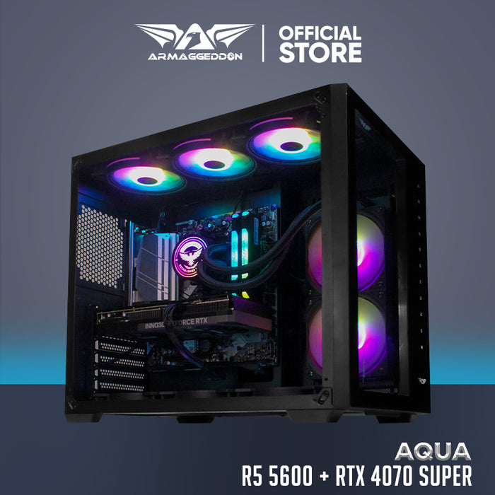 Aqua | R5 5600 + RTX 4070 Super