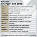 Aqua Hue gaming PC specification graphic with Ryzen 7 7700 and RTX 5090