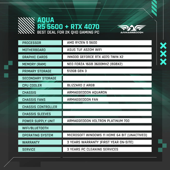 October 2024 SPECIAL | Aqua Comex Edition | RTX 4070