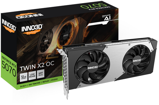 INNO3D GeForce RTX™ 5070 TWIN X2 OC