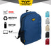 Armaggeddon Reload 5 Recycled 15.6 Inch Laptop Backpack with Anti Theft Zip, Bottle Pocket & Adjustable Straps