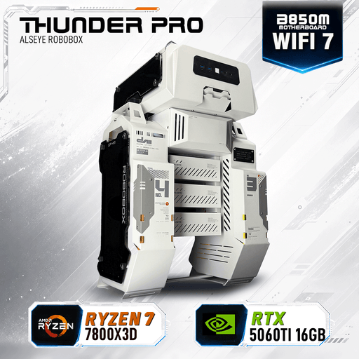 Armaggeddon Gaming PC – AMD Ryzen 7 7800X3D + RTX 5060Ti 16GB | Alseye Robobox