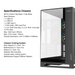 ARMAGGEDDON AQUARON X-CURVE VISION 8 PC chassis detail view