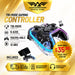 Armaggeddon Morph 7 RGB Nitro Wireless Gaming Controller Bluetooth 5.0, 2.4GHz & Wired, 6-Axis Motion, Phone Clip (FLASH SALE)