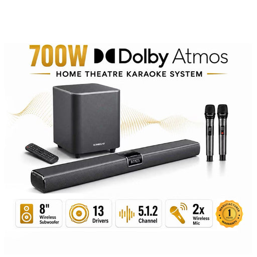 SONICGEAR STUDIOBAR 3000 DOLBY ATMOS 5.1.2 SOUNDBAR