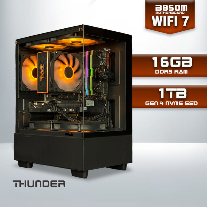 Armaggeddon Gaming PC – AMD Ryzen 5 7500F + RTX 5050 | Custom Built Desktop