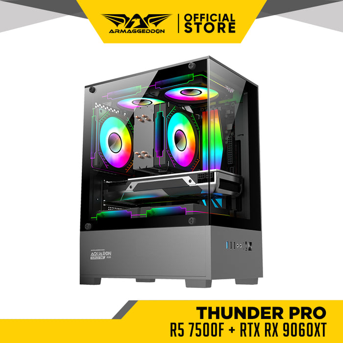THUNDER PRO | R5 7500F + RX 9060XT 8GB/16GB