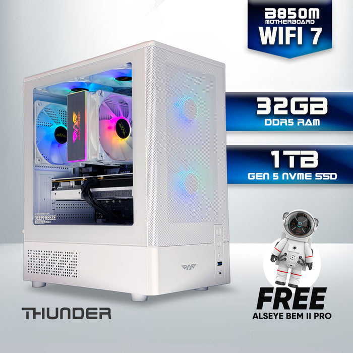 RYZEN 5 7500X3D + RTX 5060 (GEN 5 NVME)