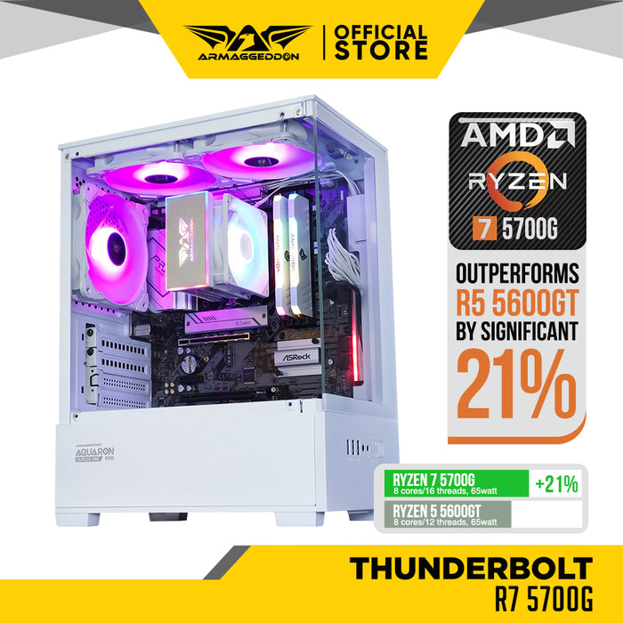 Thunderbolt R7 5700G | Best Entry Level for Gaming and Work station (SAME DAY DELIVERY))