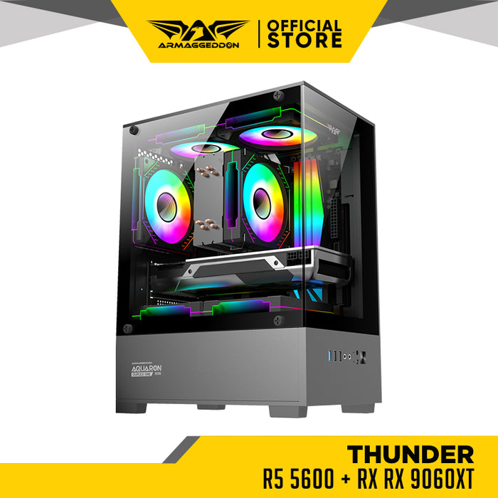 THUNDER PRO | R5 5600 + RX 9060XT 8GB/16GB