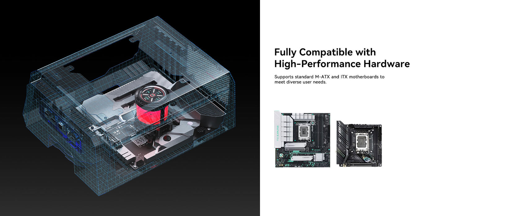 ALSEYE ROBOBOX PC chassis detail view