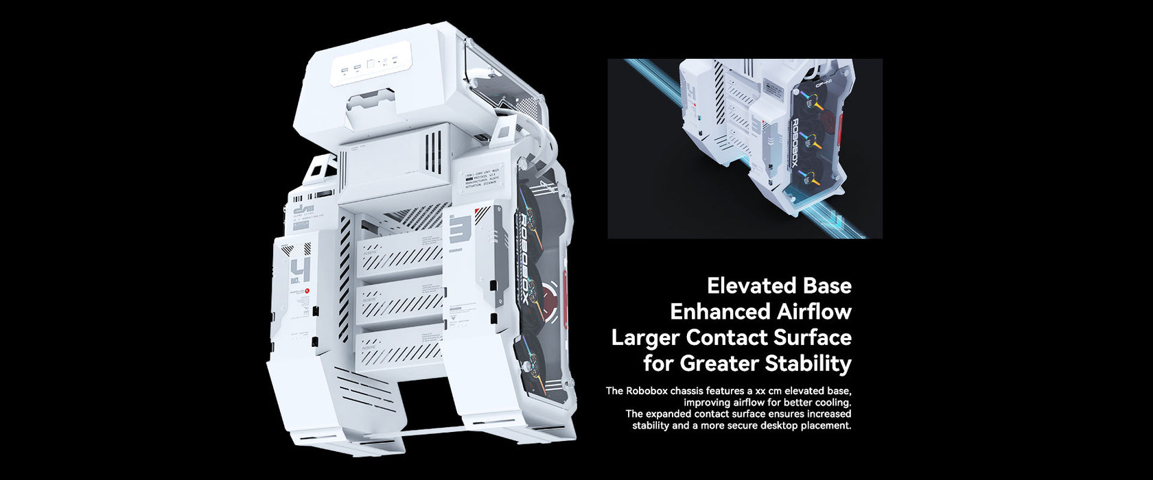 ALSEYE ROBOBOX PC chassis detail view
