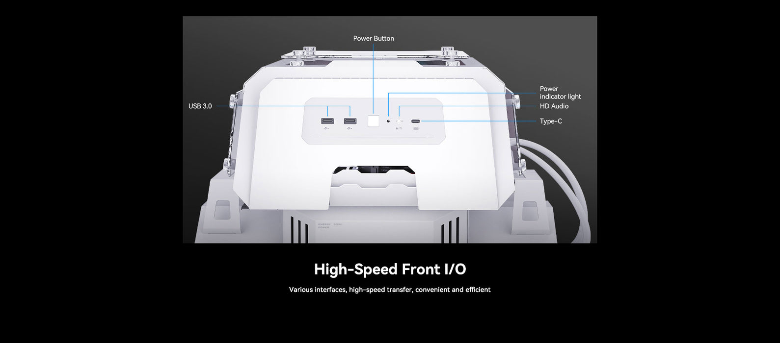 ALSEYE ROBOBOX PC chassis detail view