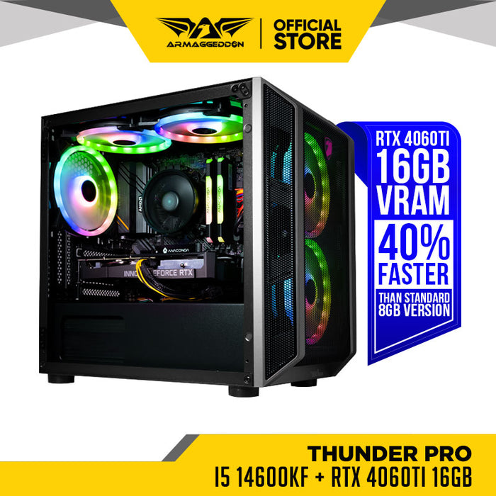 Thunder Pro | I5 14600KF + RTX 4060TI 16GB