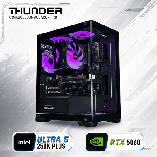 Armaggeddon Gaming PC – Intel Ultra 5 250K PLUS + RTX 5060 | Custom Built Desktop