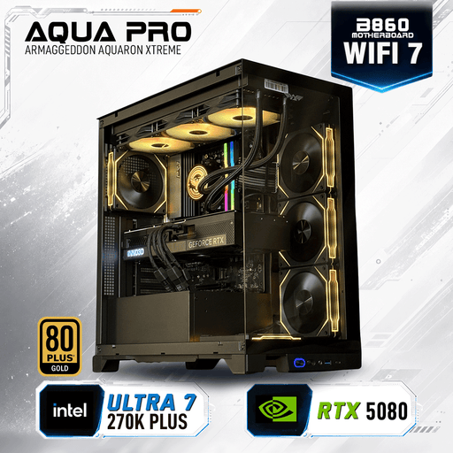Armaggeddon High-End Gaming PC – INTEL Ultra 7 270K Plus + RTX 5080 | Extreme Performance Build