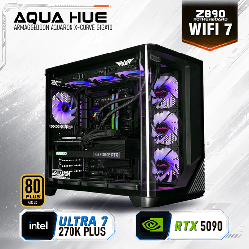 Armaggeddon High-End Gaming PC – INTEL Ultra 7 270K PLUS + RTX 5090 | Extreme Performance Build