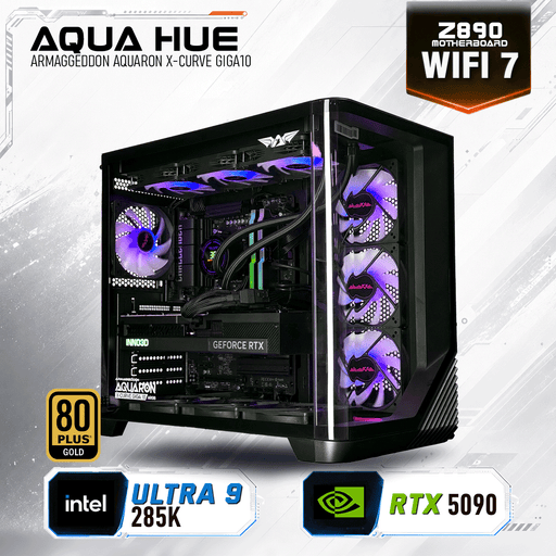 Armaggeddon High-End Gaming PC – INTEL Ultra 9 285K + RTX 5090 | Extreme Performance Build
