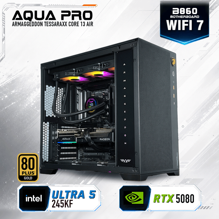 Armaggeddon High-End Gaming PC – INTEL Ultra 5 245KF + RTX 5080 | Custom Built Desktop