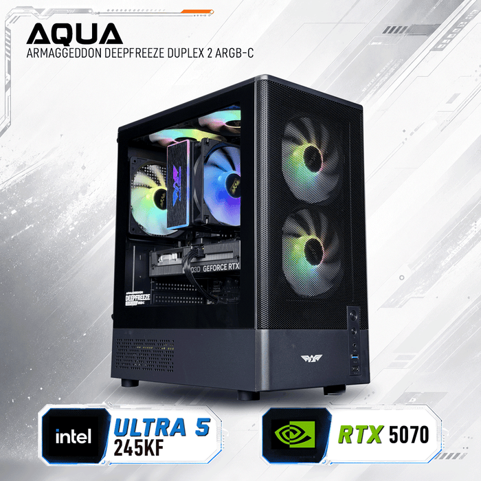 Armaggeddon Gaming PC – INTEL Ultra 5 245KF + RTX 5070 | Custom Built Desktop
