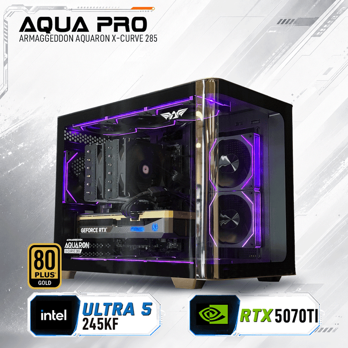 Armaggeddon Gaming PC - Intel Ultra 5 245KF + RTX 5070Ti | Custom Built Desktop