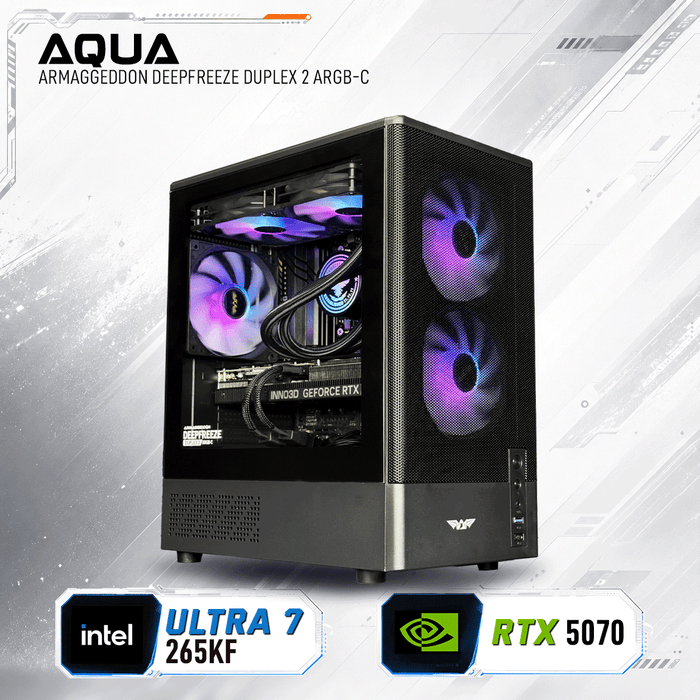 Armaggeddon Gaming PC – INTEL Ultra 7 265KF + RTX 5070 | Custom Built Desktop
