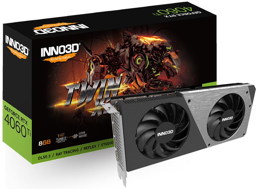 INNO3D GeForce RTX™ 4060 TWIN X2