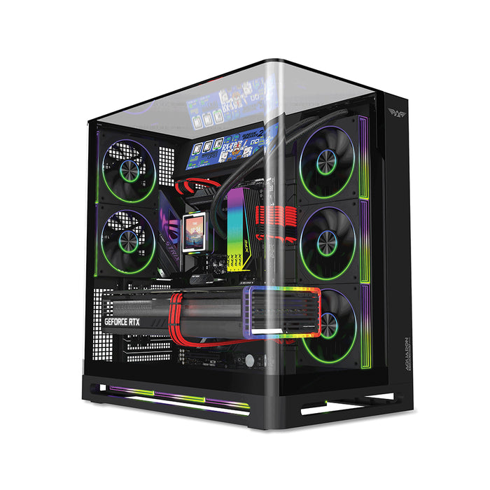 ARMAGGEDDON AQUARON X-CURVE VISION 8 PC chassis