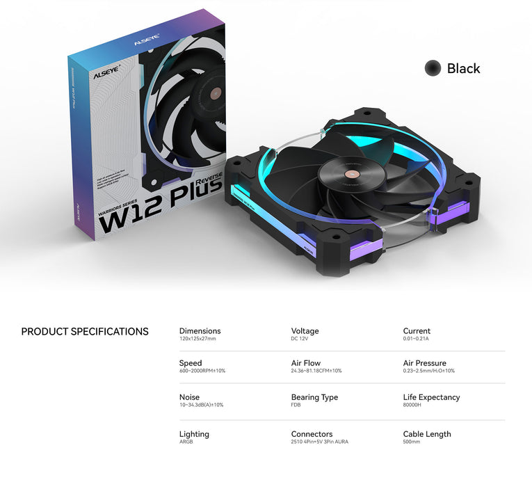 ALSEYE W12 PLUS (REVERSE)