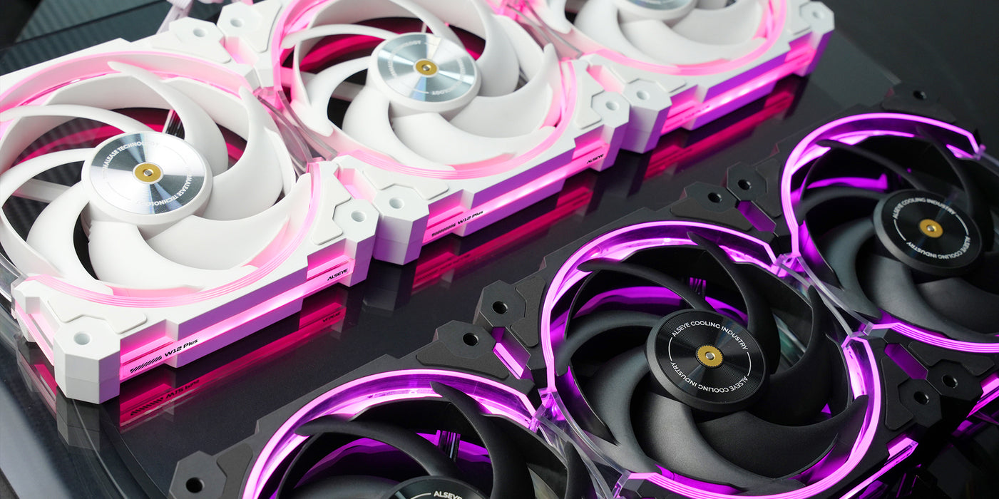ALSEYE W12 PLUS PC cooling fan