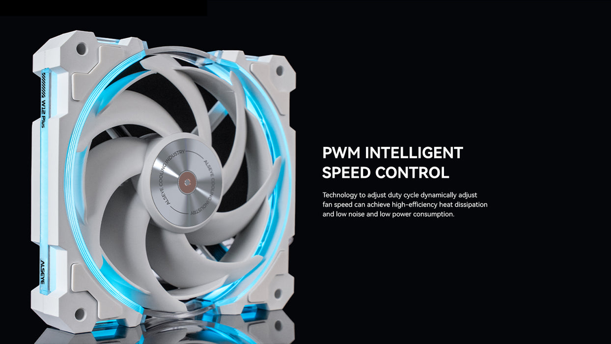 ALSEYE W12 PLUS PC cooling fan