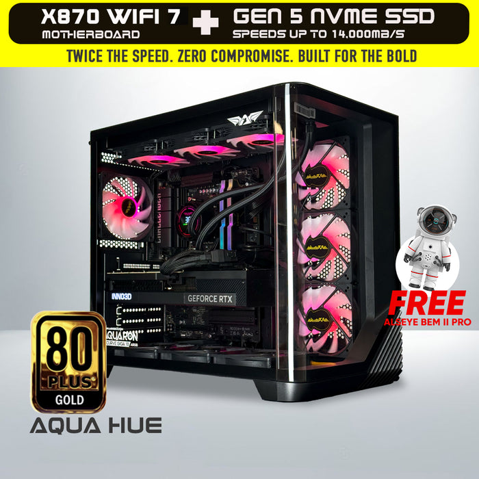 RYZEN 9 9950X3D + RTX 5090 (GEN 5 NVME)