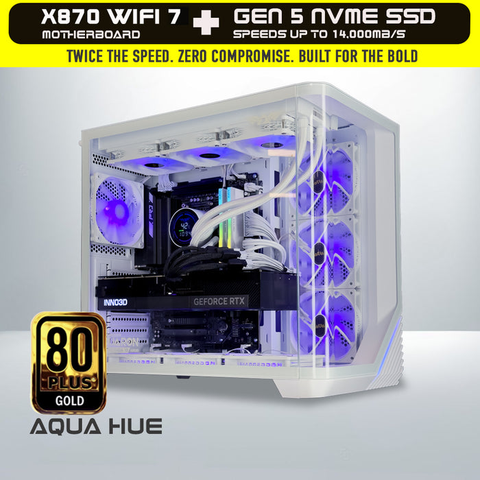 RYZEN 7 9700X + RTX 5090 (GEN 5 NVME)