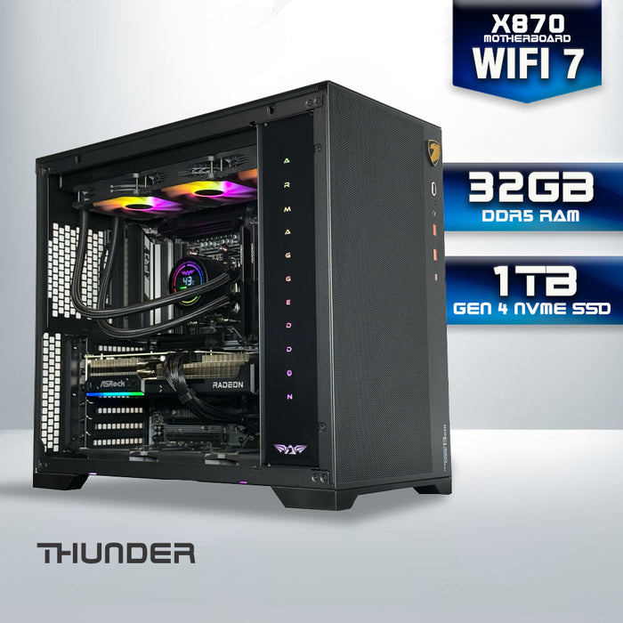 Armaggeddon Gaming PC – AMD Ryzen 5 8400F + RTX 5060 | Extreme Performance Build
